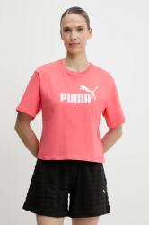 PUMA pamut póló női, narancssárga, 684972 - rózsaszín XS
