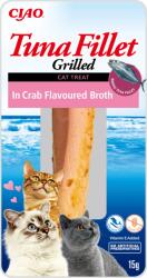 INABA Cat Grilled Tuna Fillet - rák ízesítésű levesbe mártva 15 g