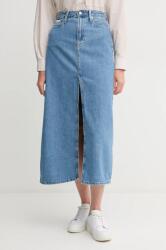 Calvin Klein Jeans farmer szoknya maxi, egyenes, J20J225192 - kék 25