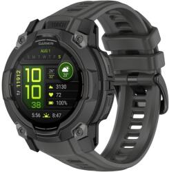 SILICONE Cserélhető szíj a Garmin Instinct 3 45mm szürke színhez