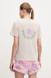 Picture t-shirt Timont női, bézs, WTS0587 - bézs M