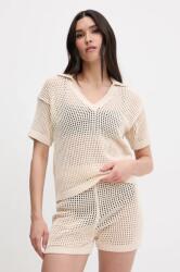 Tommy Hilfiger strand póló bézs, UW0UW05868 - bézs L/XL