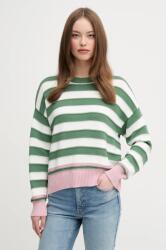 Benetton pamut pulóver női, zöld, 1494E10CW - zöld S