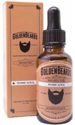 Golden Beards Toscana organikus szakállolaj - növényi olajokból, földes, boróka és gyömbér illat 30 ml (gold-toscanaoil30)