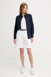 Benetton pamut ing női, galléros, sötétkék, regular, 5WPQDQ0AX - sötétkék S