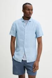 Superdry len ing férfi, olasz galléros, regular, M4010937A-F5P - kék L