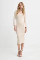 Blugirl Blumarine ruha bézs, midi, testhezálló, RA5012. MS99E - bézs S