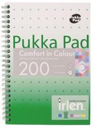 Pukka Pad Spirálfüzet, A5, vonalas, 100 lap, PUKKA PAD "Irlen Jotta Green (PUPIRJA5G) - fiorex
