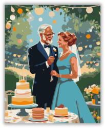  Évfordulós Tánc a Kertben - számfestő készlet