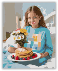  Születésnapi Reggeli Ágyban - számfestő készlet