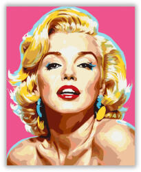  Marilyn Monroe Pop Art Portré - számfestő készlet