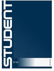 ICO Füzet, tűzött, A4, kockás, 32 lap, ICO "Student (TICSFK) - fiorex
