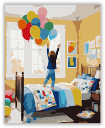  Születésnapi Reggel Gyermekkel - számfestő készlet