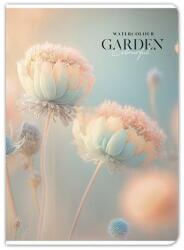 Shkolyaryk Publishing House Füzet, tűzött, A4, kockás, 80 lap, SHKOLYARYK "Garden", vegyes (SB805223K) - fiorex