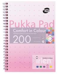 Pukka Pad Spirálfüzet, A5, vonalas, 100 lap, PUKKA PAD "Irlen Jotta Rose (PUPIRJA5R) - fiorex