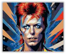  David Bowie Ziggy Stardust Portré - számfestő készlet