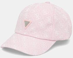 Guess baseball sapka rózsaszín, női, mintás, V5GZ03 WH492 - rózsaszín Univerzális méret