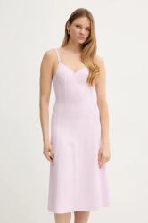 Elisabetta Franchi ruha rózsaszín, mini, egyenes, AB74852E2 - rózsaszín 40