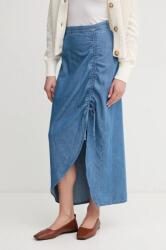 Pepe Jeans farmer szoknya MAXI SKIRT HW SUNSET maxi, ceruza fazonú, PL901218 - kék L