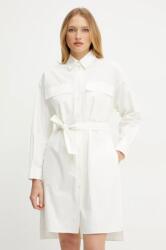 Max Mara pamut ruha bézs, mini, egyenes, 2515221082600 - bézs 36