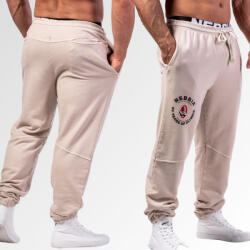 NEBBIA - Washed zsebes melegítőnadrág LEGEND 795 (light grey) (XL) - NEBBIA