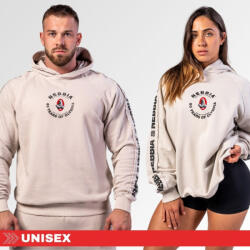 NEBBIA - Unisex washed kapucnis felső HERITAGE 793 (light grey) (XL) - NEBBIA