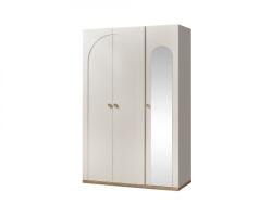 KUPA Dulap cu 3 usi si oglinda 132x58x204 cm, colectia Louis (22201)