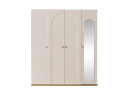 KUPA Dulap cu 4 usi si oglinda 177x59x204 cm, colectia Louis (22221)