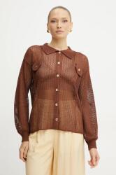 Fracomina ing női, galléros, barna, relaxed, FS25ST6006K514O7 - barna M