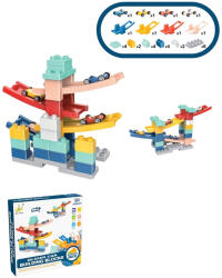  Set de construit rampa auto 30 de piese, masinute incluse (102671)