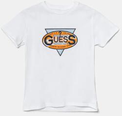 GUESS gyerek pamut póló fehér, nyomott mintás, N5GI01 K8HM4 - fehér 68-76