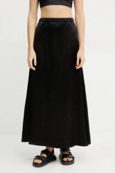 MM szoknya fekete, maxi, egyenes, 2516101028600 - fekete 36