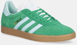 Adidas velúr sportcipő Gazelle zöld, női, JH7218 - zöld Női 38 2/3