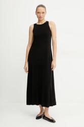 MM ruha fekete, maxi, harang alakú, 2516621078600 - fekete S
