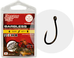 EnergoTeam 4626 6 Barbless Round Feeder Horog 8db/cs (43453106)