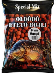  Speciál mix 24 mm-es Oldódó Etető Bojli MANGÓ (SMOEB25)