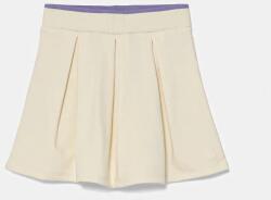 Benetton gyerek szoknya bézs, mini, harang alakú, 32N4C0007 - bézs 150