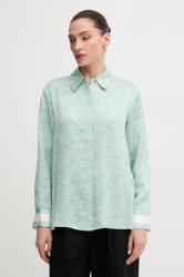 Tommy Hilfiger ing női, galléros, zöld, relaxed, WW0WW45129 - zöld 40