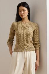 Lauren Ralph Lauren pamut kardigán bézs, 200932225 - bézs XL