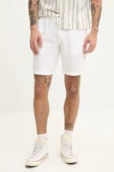 Superdry vászon rövidnadrág fehér, férfi, M7110455A-01C - fehér L