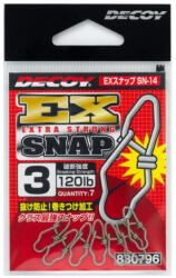  Decoy Sn-14 Ex Snap #4 Silver 7pcs/bag (jde82144)