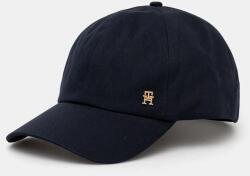 Tommy Hilfiger pamut baseball sapka sötétkék, sima, AW0AW17138 - sötétkék Univerzális méret