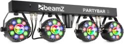 BeamZ PARTYBAR3 Set de lumini, 4x PAR + 4x Magic Ball, 48x LED RGB, BeamZ (153.240)