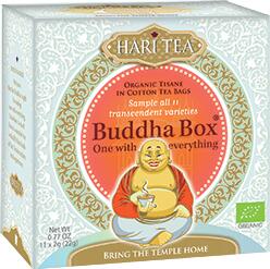 Hari Tea Ceai budha box - cutie cu toate cele 11 ceaiuri Hari Tea bio 11dz x 2g 22g Hari Tea