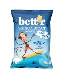 bett'r Quinoa snack cu sare de mare bio 50g Bettr