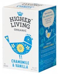 Higher Living Ceai musetel si vanilie bio 15dz 30g Higher Living