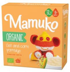 Mamuko Porridge din 2 cereale ovaz si porumb bio 6+ luni 200g Mamuko