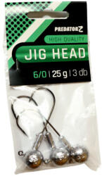 PZ Jig fej 6/0, 6/0, 35 g, 3 db (CZ1370)