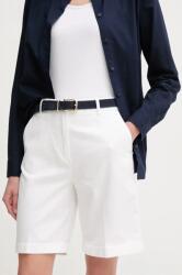 United Colors of Benetton rövidnadrág női, fehér, sima, magas derekú, 4CDRD901W - fehér 40