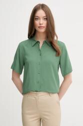 Benetton ing női, galléros, zöld, regular, 5WPWDQ0B1 - zöld XL